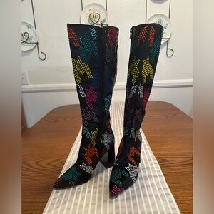 Betsey Johnson Multicolor Boots